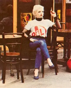 Debbie Wilson 1979 in PIL t shirt