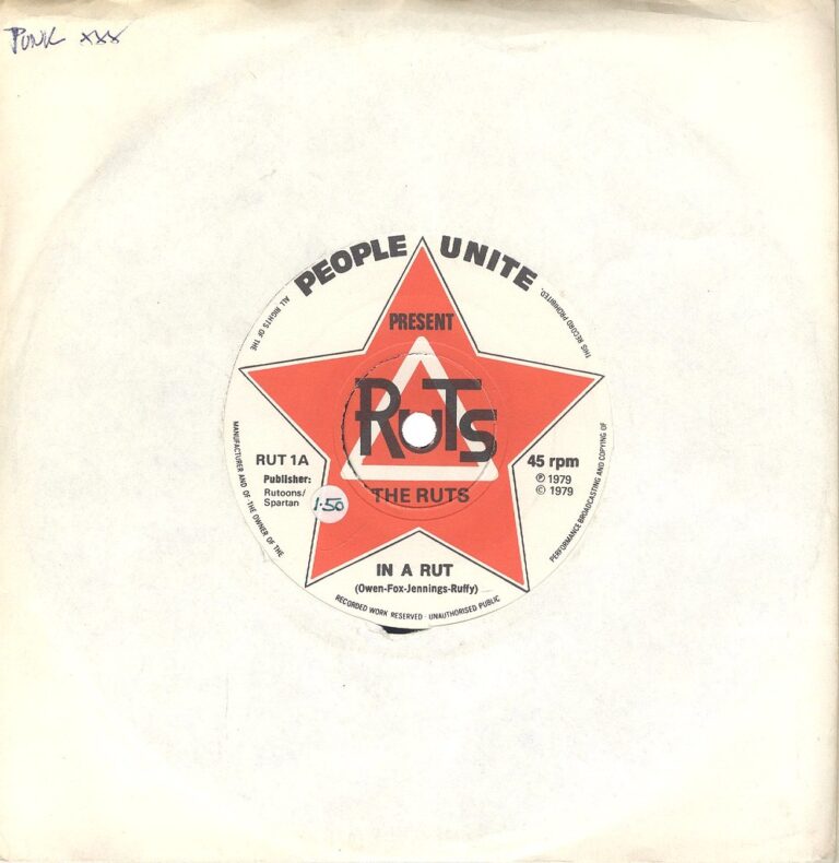 The Ruts Reaction The Ruts - Punk 77